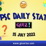UPSC Daily Static Quiz