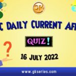 UPSC Daily Current Affairs Quiz