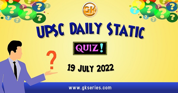 UPSC Daily Static Quiz