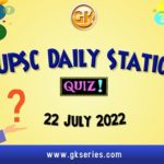 UPSC Daily Static Quiz