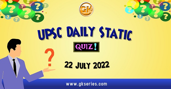 UPSC Daily Static Quiz