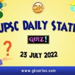 UPSC Daily Static Quiz