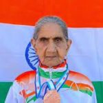 Bhagwani Devi from India wins gold medal in 100m sprint in Finland