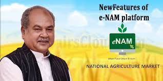To encourage agricultural trade, Narendra Tomar launched e-NAM Platform 