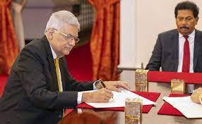 Ranil Wickremesinghe sworn-in as President of Sri Lanka