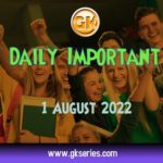 UPSC Daily Important Topic