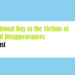 International Day of the Victims of Enforced Disappearances 2022: 30 August