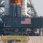 NASA’s moon rocket moved to launch pad for 1st test flight