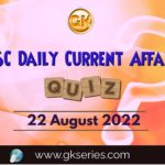 UPSC Daily Current Affairs Quiz