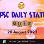 UPSC Daily Static Quiz