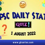 UPSC Daily Static Quiz