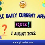 UPSC Daily Current Affairs Quiz
