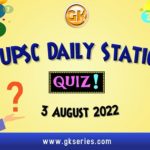 UPSC Daily Static Quiz