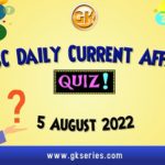 UPSC Daily Current Affairs Quiz