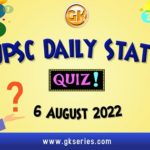 UPSC Daily Static Quiz