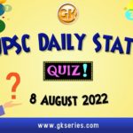 UPSC Daily Static Quiz