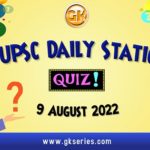 UPSC Daily Static qUIZ