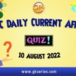 UPSC Daily Current Affairs Quiz