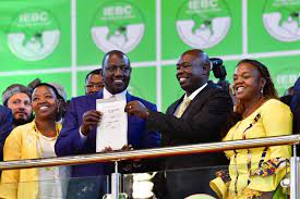 William Ruto is declared Kenya’s next president