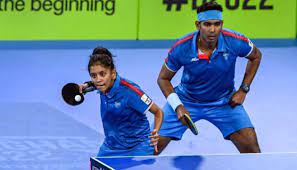 Sharath, Sreeja clinch gold medal in table tennis mixed doubles at CWG