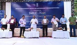 Ministry of Social Justice launches SMILE-75 initiative