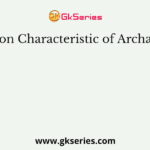 A common Characteristic of Archaebacteria