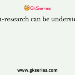 Action-research can be understood as