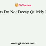 Diatoms Do Not Decay Quickly Because