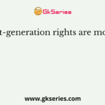 First-generation rights are mostly