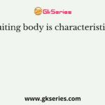 Fruiting body is characteristic of