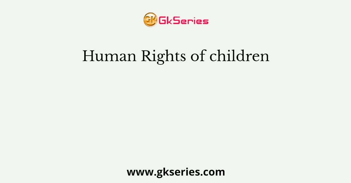 Human Rights of children
