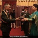 Indian Army Chief Manoj Pande conferred honorary rank of Nepal Army General