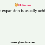 Market expansion is usually achieved by