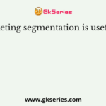 Marketing segmentation is useful for