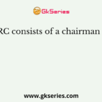 NHRC consists of a chairman and