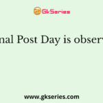 National Post Day is observed on