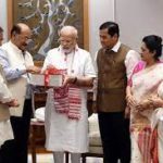 PM Modi receives Braille version of Assamese Dictionary Hemkosh