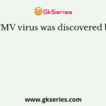 TMV virus was discovered by