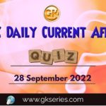 UPSC Daily Current Affairs Quiz