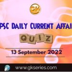 UPSC Daily Current Affairs Quiz