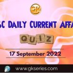 UPSC Daily Current Affairs Quiz