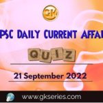 UPSC Daily Current Affairs Quiz