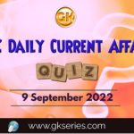 UPSC Daily Current Affairs Quiz