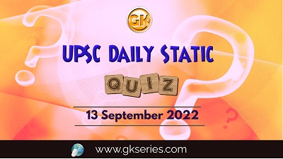 UPSC Daily Static Quiz