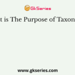 What is The Purpose of Taxonomy?