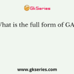 What is the full form of GAP?