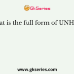 What is the full form of UNHCR?