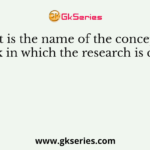 What is the name of the conceptual framework in which the research is carried out?