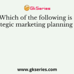 Which of the following is a strategic marketing planning tool?