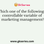Which one of the following is controllable variable of marketing management?